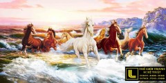 Tranh sơn dầu mã đáo thành công 43